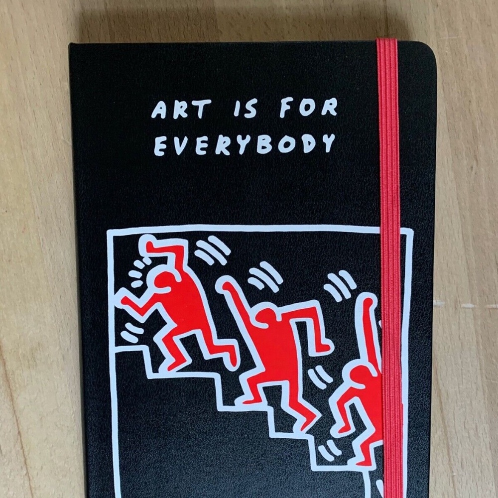 MOLESKINE  KEITH HARING Notebook-Large Ruled-New, Unsealed-VERY RARE